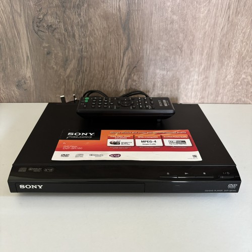 Sony dvp sr160 dvd - dvp-sr160, player