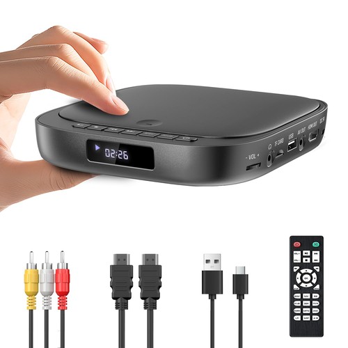 Desobry mini dvd player for - dvd, tv